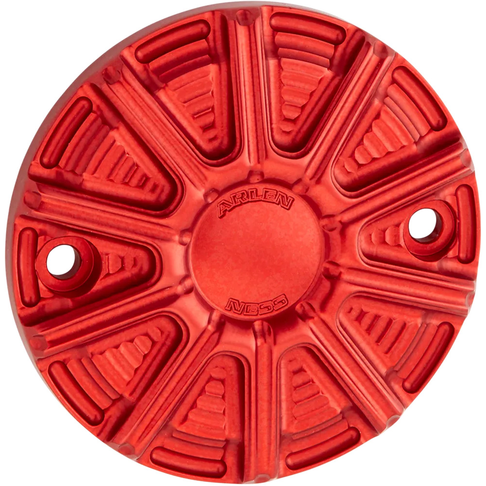 10-Gauge Points Cover — Red anodized