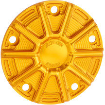10-Gauge Points Cover — Points, Gold anodized, 6061-T6 aluminum