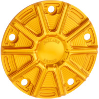 10-Gauge Points Cover — Points, Gold anodized, 6061-T6 aluminum