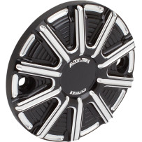 10-Gauge Points Cover — 6061 T-6 aluminum, black anodized