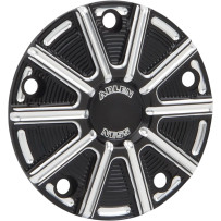 10-Gauge Points Cover — 6061 T6 aluminum, black anodized
