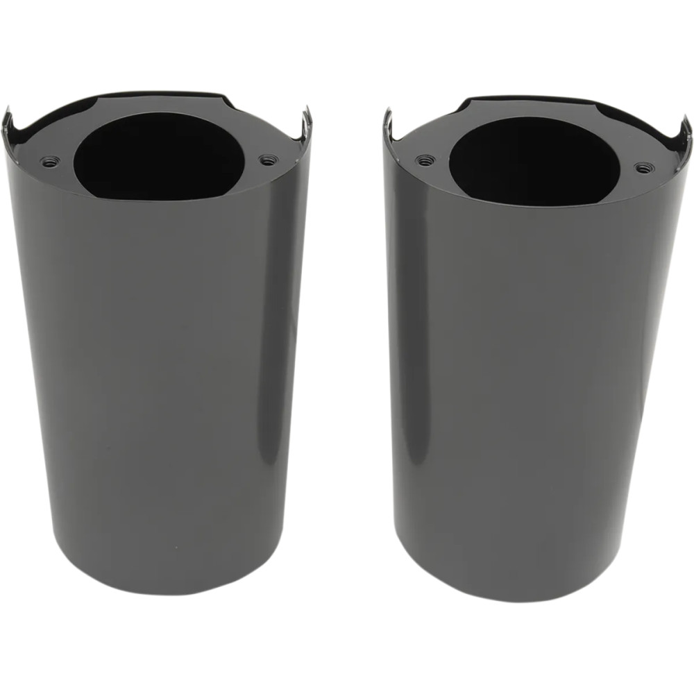 Fork Slider Covers — +51.00 mm (+2.00"), 215.90 mm (8.50"), Black