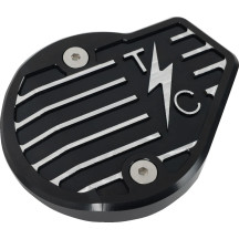 Tapa de leva — Cam, negro anodizado