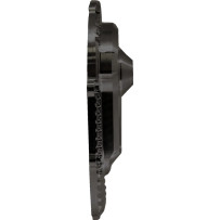 Comp Cam Cover — Black, 6061-T6 billet aluminum, finned