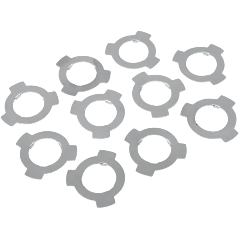 Arandelas de pestaña de bloqueo de transmisión — eje principal