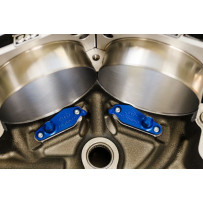 Dual Spray Piston Cooling Jet Kit — Anodized aluminum