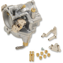 Super G Carburetor — 2-1/16" throat, 1-3/4" venturi, Natural silver