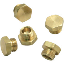 Float Bowl Plugs — 5-pack, Gold, 11-2092