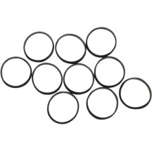 Intake Manifold O-Rings — 10-pack, fits S&S manifolds, Black