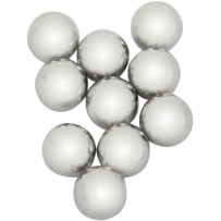 Accelerator Pump Check Balls — Super E, Super G, 10 Pack, Chrome