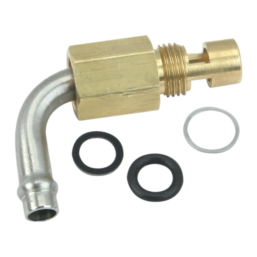Entrada de combustible giratoria para carburador — Super E, Super G, negro, plata, dorado
