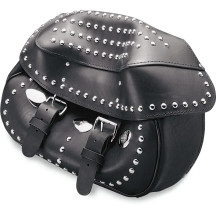 Bag Bar Saddlebag Lid Supports — Silver, Pair