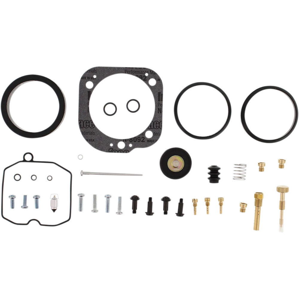 CV Carburetor Rebuild Kit — Carburetor, Kit, Black, Gold