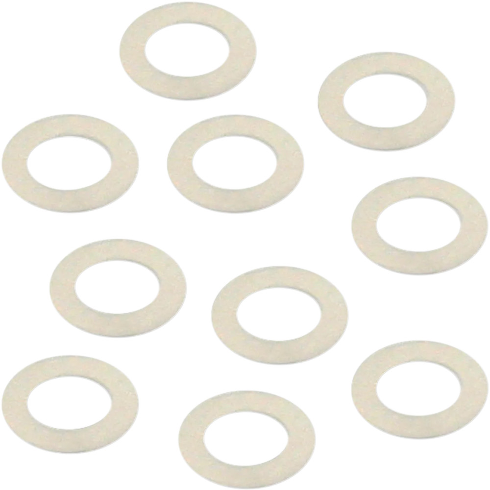 Throttle Shaft Washer — 10 Pack, 50-7072, Silver