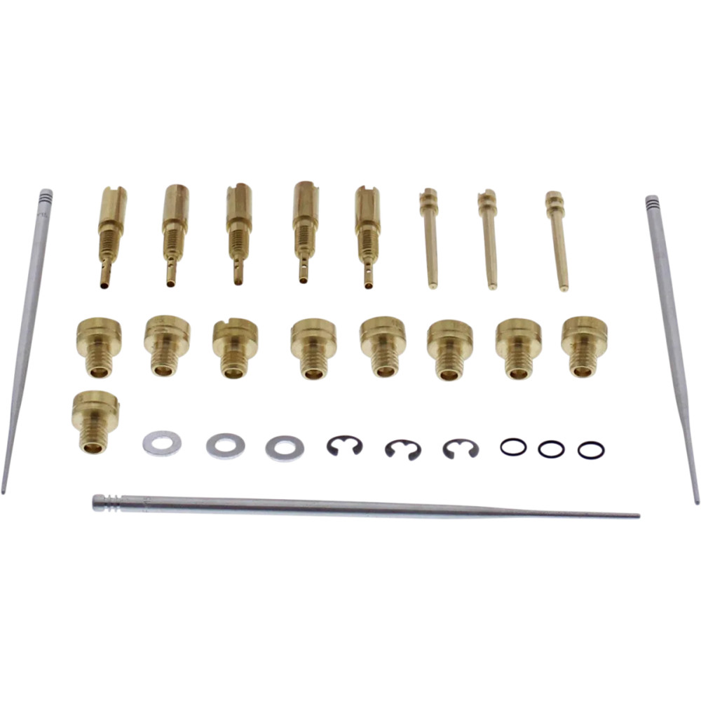 Carburetor Jet Kit — For HSR 48, Silver, Gold