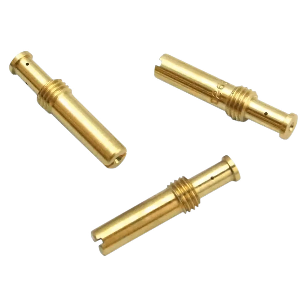 Genuine S&S Carburetor Jets — 3 pack, gold