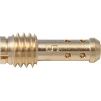 Mikuni RD VM22/210 Pilot Jets — Jet size 25, Length 13.50 mm, Gold, 4 Pack