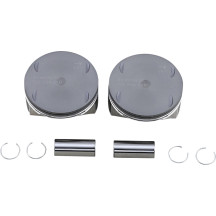 Piston Kit — Bore 3.937", +0.010" oversize, 107 cu in