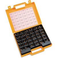 A-Bax Precision Keihin-Style Main Jet Dealer Kit — 160–235 jets, for CR carburetors