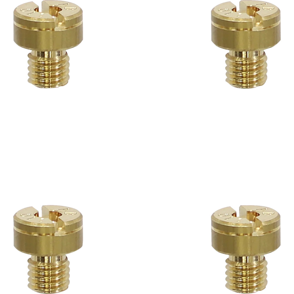 A-Bax Precision Mikuni-Style Slot Head (SJ Prefix) Main Jets — 105 jet, M5 x 0.75 thread, 9 mm length