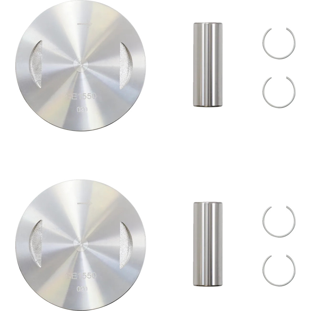 Replacement Piston Kit — Bore 3.875" +0.020", Compression ratio 9.4:1