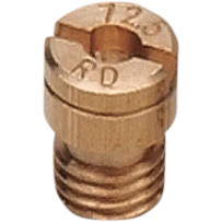A-Bax Precision Keihin-Style Slot Head (KJ Prefix) Main Jets — 160, 4 Pack