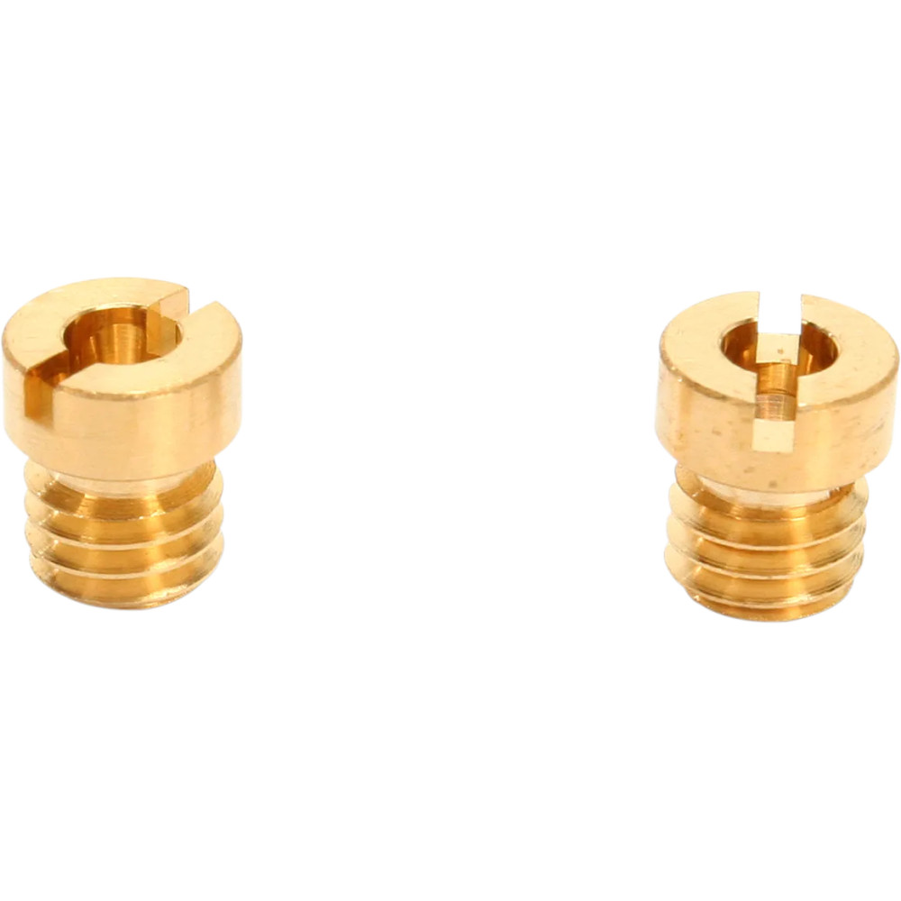 Replacement A-Bax Engineering Main Jets for Harley-Davidson — Jet Size 195, Length 8.00 mm (0.31") , 2 Pack