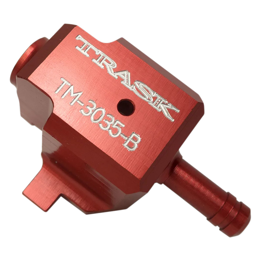 Fuel Regulator Housing — Red anodized