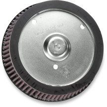 Replacement Big Sucker Stage 1 Air Filter — Round, cotton gauze, Red