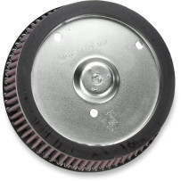 Replacement Big Sucker Stage 1 Air Filter — Round, cotton gauze, Red