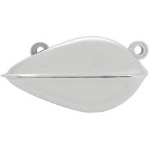 Kit de montaje Teardrop para filtro de aire — 203.2 mm L, 114.3 mm W, cromado