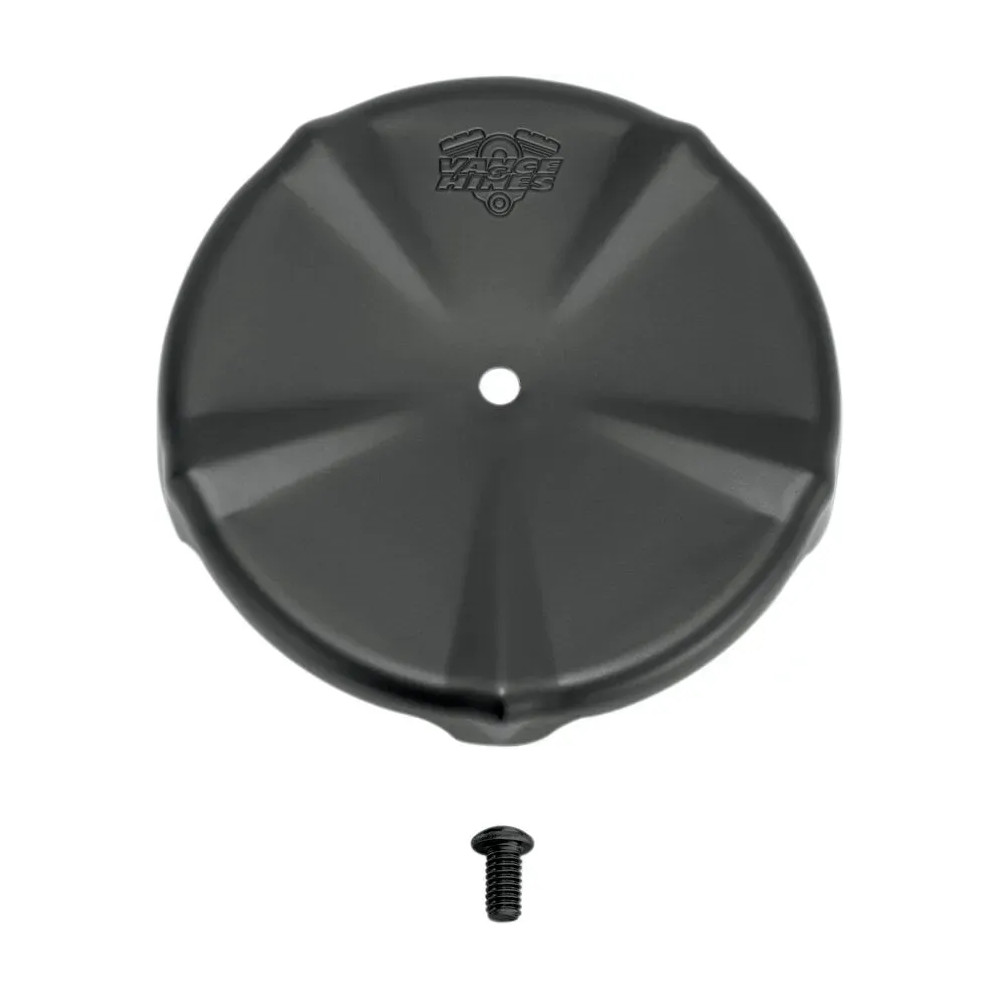 Tapa del filtro de aire — 5.50" ancho, negro mate