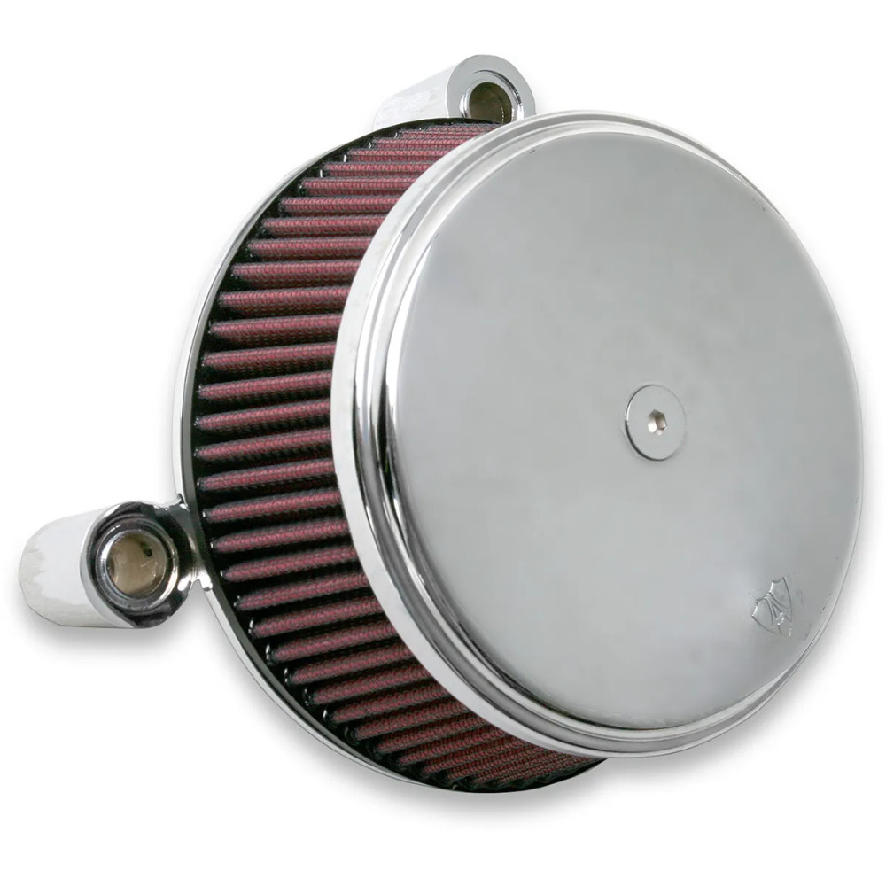 Big Sucker™ Stage I Air Filter Kit — Round, Chrome