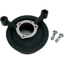 Big Sucker™ Stage I Air Filter Kit — Round, Black