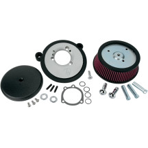 Big Sucker™ Stage I Air Filter Kit — Round, Black