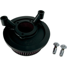 Big Sucker™ Stage I Air Filter Kit — Black, Round