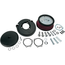 Big Sucker™ Stage I Air Filter Kit — Black, Round