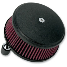 Big Sucker™ Stage I Air Filter Kit — Black, Round