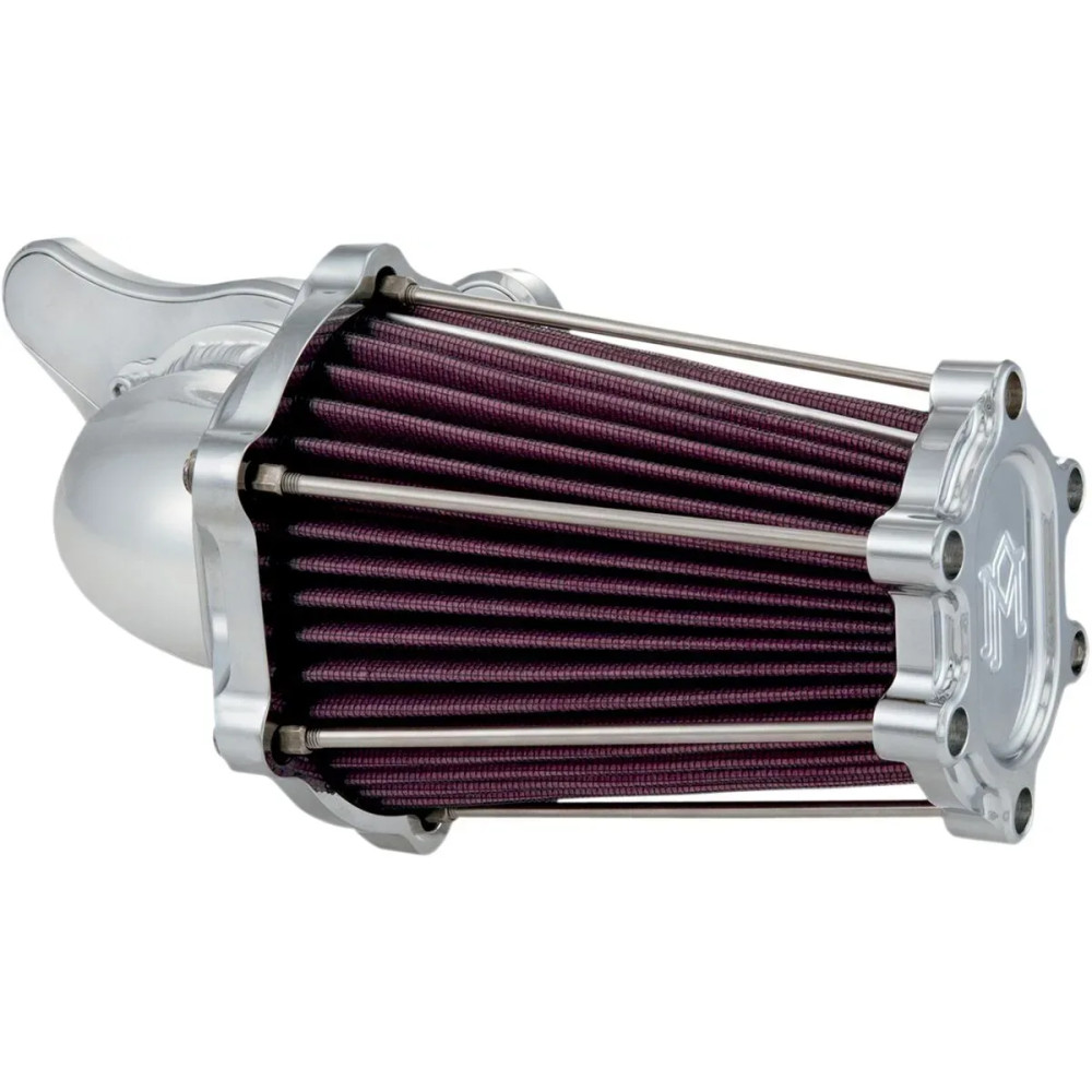 Fast Air Intake Cleaner — Chrome
