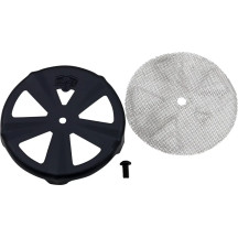 Air Cleaner Cover — 5.50", Round, Black