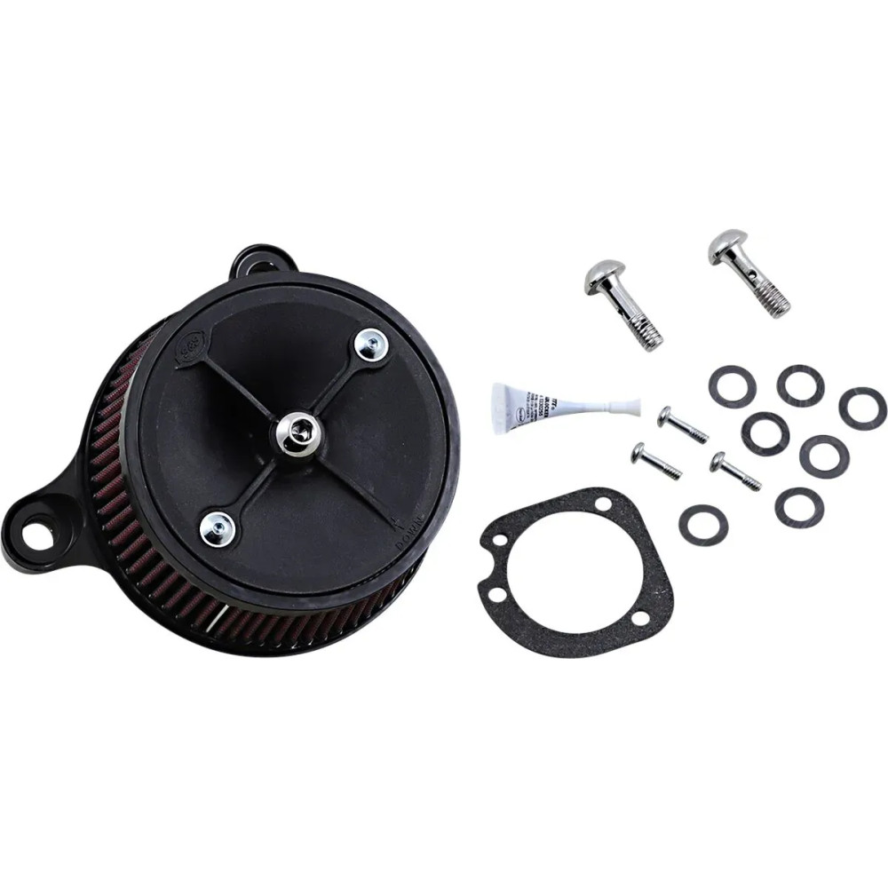 Super Stock™ Stealth Air Cleaner Kit — CV, Black