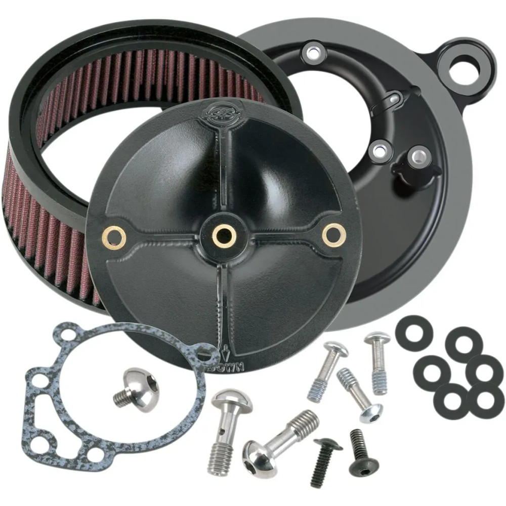 Super Stock™ Stealth Air Cleaner Kit — Super E and G fitment, Black