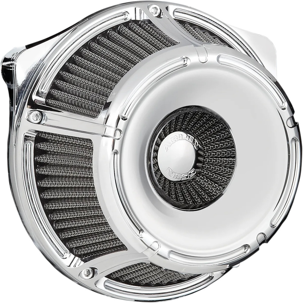 Inverted Series Air Cleaner Kit — Chrome