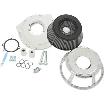 Inverted Series Air Cleaner Kit — Chrome