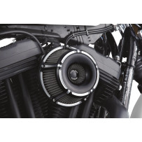 Inverted Series Air Cleaner Kit — Black, Anodized