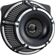 Inverted Series Air Cleaner Kit — Black, Anodized