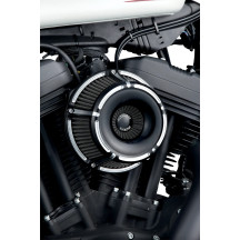 Inverted Series Air Cleaner Kit — Black, Anodized