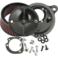 Super Stock™ Stealth Air Cleaner Kit — CV, Black