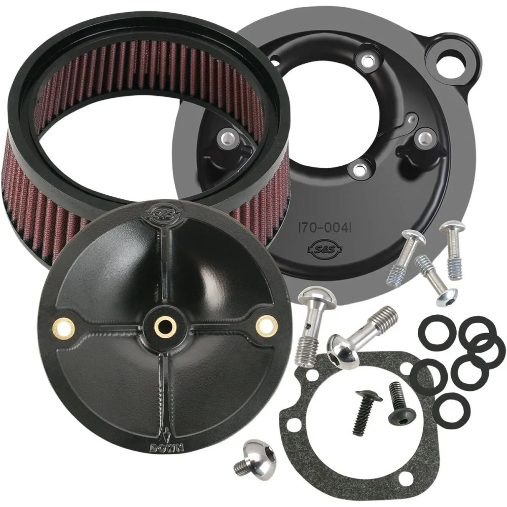 Super Stock™ Stealth Air Cleaner Kit — CV model, black