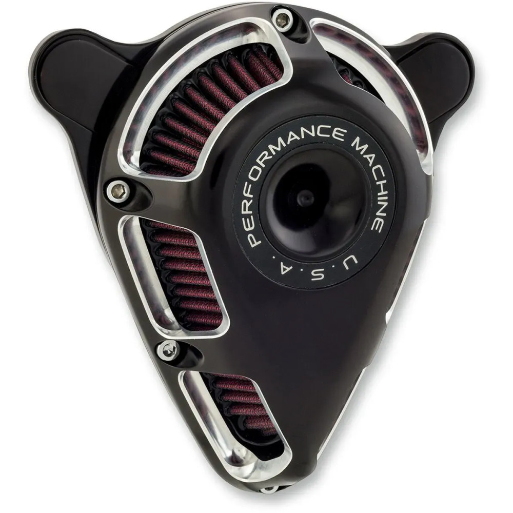 Jet Air Cleaner Kit — Black, Teardrop